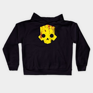 HELLDIVERS 2 BLOODY SKULL Kids Hoodie